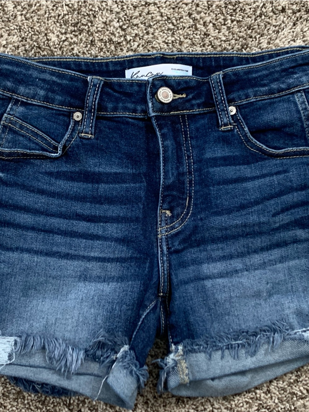 Kancan woman size 25 waist jean short
